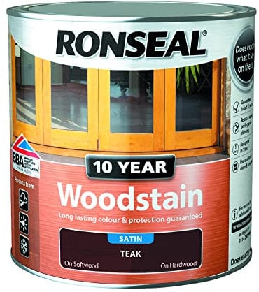 Ronseal 10 Year Woodstain Teak 2.5L