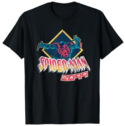 Marvel Spider-Man 2099 Comic 90s T-Shirt, Herren, Schwarz, L