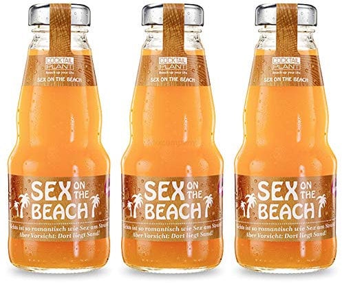 Cocktail Plant Sex on the Beach (10,1% Vol) 3x 0,2l = 0,6l - inkl. Pfand MEHRWEG- [Enthält Sulfite]