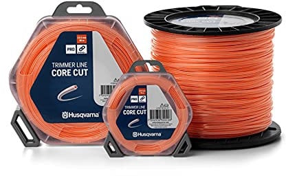 Husqvarna 597669240 - Hilo para Recortadora (3,3 mm, 120 m), Color Naranja translúcido
