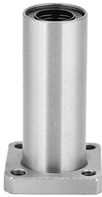 Kugellager, Edelstahl, lange quadratische Flansch, lineare Bewegung, Kugellager-Buchse, lange Kugellager-Hülse (25 mm)