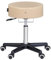 Master Massage Costco Rollhocker Drehhocker Arbeitshocker Praxishocker Kosmetikhocker Hocker-Creme, Beige