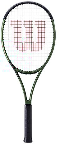 Wilson Tennisschläger Blade 101L v8.0, Carbonfaser, Grifflastige Balance, 290 g, 68,6 cm Länge