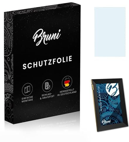 Bruni Schutzfolie kompatibel mit Nixplay Touch 10 10.1 Inch Folie, glasklare Displayschutzfolie (2X)