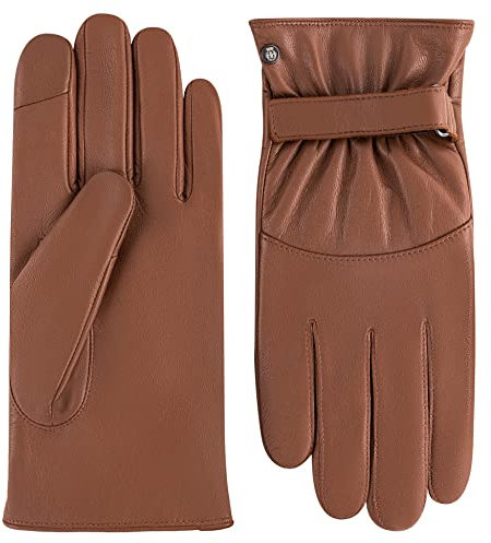 Roeckl Herren Howell Lederhandschuhe, saddlebrown, 9.5