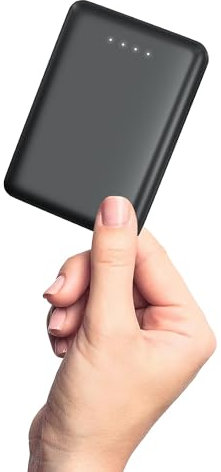 Rrtizan 10000mAh Power Bank for Heated Gilet, Vest and Jacket, Small Compact USB-C Portable Charger, Battery Pack Compatible with Heated Clothing, iPhone, Samsung, Huawei, iPad, Tablets and More