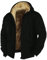 Angebote des Tages Heute Winterjacke Herren Warm Leicht Zipper Oversized Fleece Jacke Mit Kapuze Und Reißverschluss Sport Fahrrad Fleecejacke Kapuzenjacke Arbeitsjacke Für Männer (A-Black,6XL)