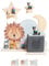 wunderwunsch® - Personalisiertes Tonie Regal für Kinderzimmer - Magnetisches Toniebox Regal für Toniebox & Figuren mit abgerundeten Ecken & Kanten (Löwe)