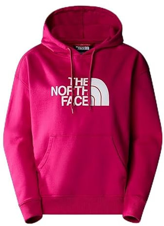 The North Face Luce Drew Peak Felpa con Cappuccio, Rosa Primrose, L Donna