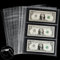 300 Taschen Banknoten Taschen - 50 Blatt für je 6 Banknoten Transparentes Währungsseiten Banknoten Sammelbuch Geldscheinhalter Sammeln von Euros, Papiergeld, Fremdwährung und Gutscheinen PCP0150