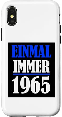 Hülle für iPhone X/XS Einmal Immer Magdeburg Fußball Block Elbestadt Machdeburch