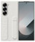 Samsung Silicone Case EF-MF956 für das Galaxy Z Fold6 | Smartphone Cover, Handy-Hülle inklusive Fingerhalter, Silikon, Schutz Case, stoßfest, dünn und griffig, White