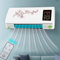 Split Max Aire Acondicionado Portatil, Aire Acondicionado PortáTil 2 En 1, Nuevo Aire Acondicionado De Pared, Con Control Remoto, Para El Hogar/Oficina/Dormitorio (Blanco A)