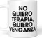 LA CASA DE LAS TAZAS® Tazas Divertidas - Tazas Originales para Regalar - Tazas con Frases de Humor, Regalos Divertidos, Tazas Desayuno Graciosas - Taza Amigo Invisible (No Quiero Terapia)