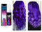 Spray temporaneo per capelli, risparmio di tempo, spray per capelli fai da te, lavabile, per ragazze, colore per capelli per bambini e adulti, per cosplay Halloween (viola, 4,29 ml)