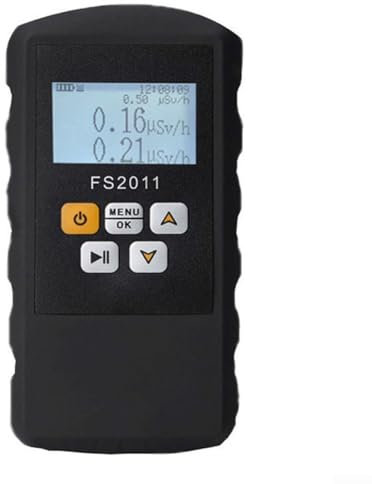 Strahlungsdetektor Geigerzähler Beta Gamma Röntgenmonitor 24H Echtzeitmessung 0,01-1000μSv/h Dosierungsrate 2 Erkennungsmethoden 3 Alarmmodi Englische Schnittstelle