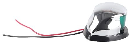 Bootsnavigation Licht LED LED LEG LAGS MARINE Signal Lampe 12 V Edelstahl Vordere Leuchte Segel