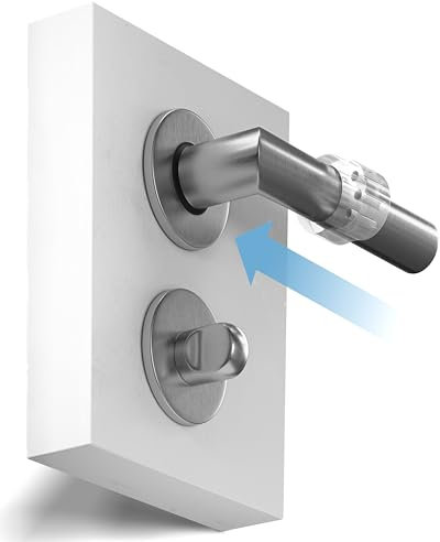 GALACE Türklinkenpuffer [4er Pack] – Transparente Türstopper für Türklinke – Türstopper Klinke zum Schutz vor Macken - Türgriff Schutz und Fensterklinke Anschlagdämpfer Stopper – Türgriff Stopper