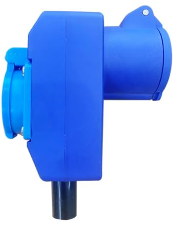 Antarion Fiche Voleuse Femelle P17 (C/50) – Double Prise 230V pour Branchements Simultanés Camping