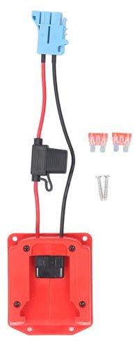 Adattatore per batteria per bambini, 18 V, per Peg Perego 48 – 11 – 1828 Robus, in plastica ABS leggero, per cavi e cavi (connettore blu)