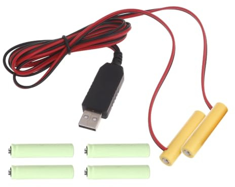 USB AAA Batterie-Eliminatoren-Netzteil, Adapter, 1,5 V, 3 V, 4,5 V, 6 V, für AAA LR03