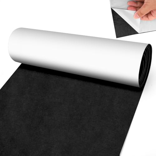 50 x 150 cm Filz Selbstklebend Schwarz, 3mm Dicke Klebefilz filzstoff Meterware für DIY Box Liner, Cup Mat, Stühle Möbel Bodenschutz, beige-Camel,