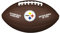 Wilson Unisex-Adult NFL Team Logo American Football, Pittsburgh Steelers, ONE Size