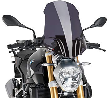 Puig 8165F New Generation Touring improved wind protection, Dark Smoke