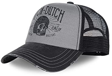 Von Dutch Casquette Calif Grise et Noire Adulte