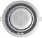 Splin Ceiling Embedded Mount Stand Compatible with Smart Speaker Alexa Echo Dot 3rd gen. —Amazon— or Nest Mini —Google— Model Classic Built in (White)