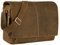 STILORD 'Alex' Vintage Ledertasche Männer Frauen Businesstasche zum Umhängen 15,6 Zoll Laptoptasche Aktentasche Unitasche Umhängetasche Leder, Farbe:dijon - braun