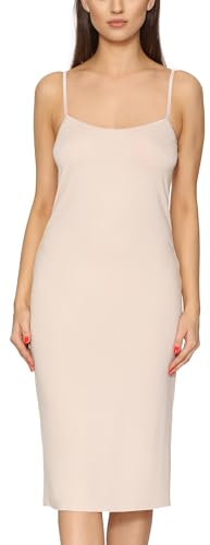 Merry Style Combinación Vestido Interior Mujer MS10-402 (Beige, L)