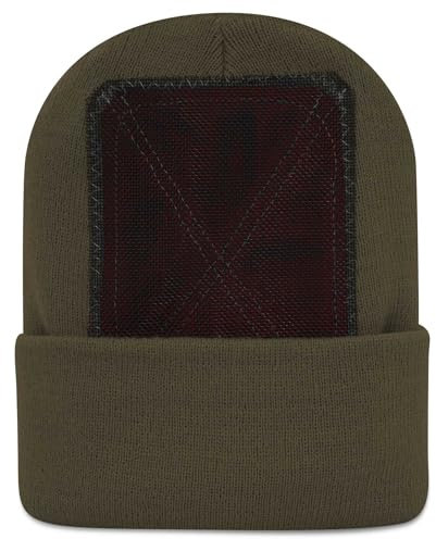 BACKSPIN Sportswear - Headspin Beanie - Cap Mütze, Farbe:Olivgrün, Größe:One Size