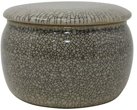 Original Französische Wassergekühlte Keramik Butterdose, Nie Mehr Harte Butter Zum Frühstück, ca. 250 gr, SR B-G