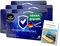 MakakaOnTheRun 6X RFID Blocker Karte (3fach geprüft: DEKRA + EMV + HF Labor) - 360° Schutzkarte für Geldbörse - NFC Blocker Karte - Schutzkarte gegen Datenklau - RFID Blocker Card