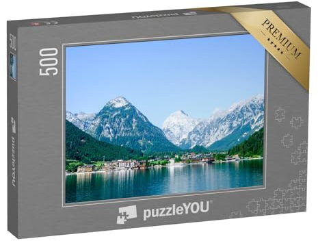 puzzleYOU: Puzzle 500 Teile „achensee in österreich - pertisau - Berg“