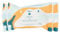MY LUBIE - 3x14 Lingettes intimes naturelles et apaisantes - Sans parfum, mixtes, douces et jetables dans les toilettes - Pack compacte - Cranberry, Fleur d'Oranger et Aloe Vera - Pack De 3