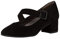 Tamaris COMFORT Damen Pumps mit Riemen aus Wildleder Comfort Fit, Schwarz (Black Suede), 39 EU