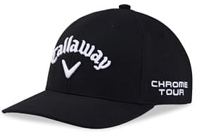 Callaway Golf Herren Tour Authentic Hat - Ai Smoke Verschluss, Schwarz, XL EU