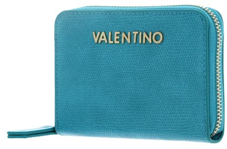 VALENTINO Montmartre RE VPS7QG137 Zip Around Wallet, Farbe: Türkis, Türkis, Talla única, Casual