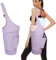 sportsnew Yogatasche mit Grosser Öffnung Yogamatte Tasche mit Nassfach und Flaschentasche Damen Verstellbarer Schultergurt Yoga Tasche für Pilates, Lila (Patent Angemeldet)