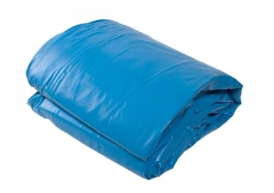 OKU Poolfolie Rechteck für Beckentiefe 1,5 m mit Keilbiese P3, Farbe:Blau, Größe:7.00 x 3.50 x 1.50 m