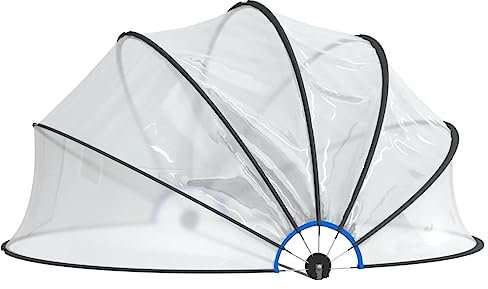 Dôme de Piscine, Abri de Piscine Tente de Piscine Dôme de Piscine Rond 467x234 cm PVC
