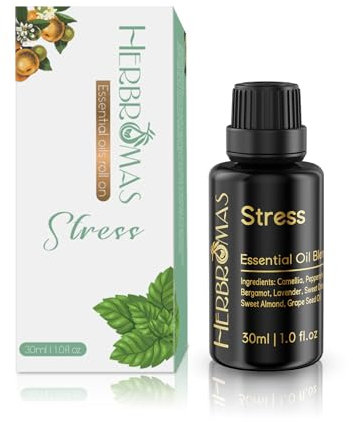 Stress ätherische Ölmischung für Diffusor, Aromatherapie ätherisches Öl zur Entspannung für Frauen