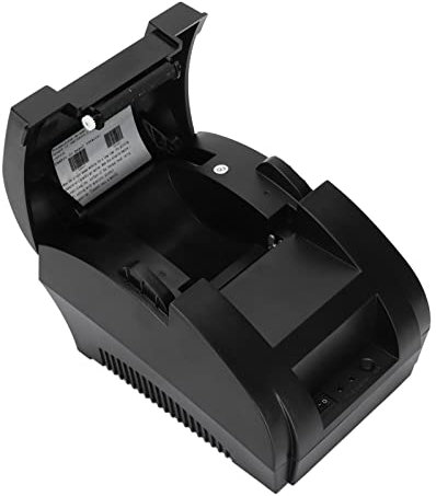 Thermodrucker, Platzsparender, Leichter Rollo-Etikettendrucker mit 90 Mm/s für Betriebssysteme für und (EU-Stecker)