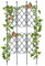 Generisch Spalier Für Topfpflanzen - Stapelbares -Gartenspalier Für Kletterpflanzen | Outdoor-Wandpaneel Aus Metall Für Weinreben & Blumen | Metallgitter Für -Kletterrosen-Gemüseblume