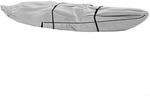 HOHOVYVY Lona impermeable para barco, cubierta para kayak, cubierta de canoa, protección solar para interiores y exteriores (13 pies)