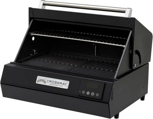 Crossray eXtreme Electric BBQ - Outdoor BBQ - Large Non-Stick Cooking Surface - Easy Clean Portable Barbecue Grill