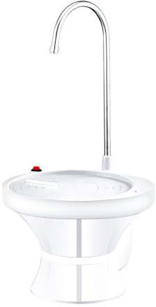 Rechargeable Water Dispenser Pump With Tray Electric Pumping Machine For Bottled Water Automatic Pumping Machine