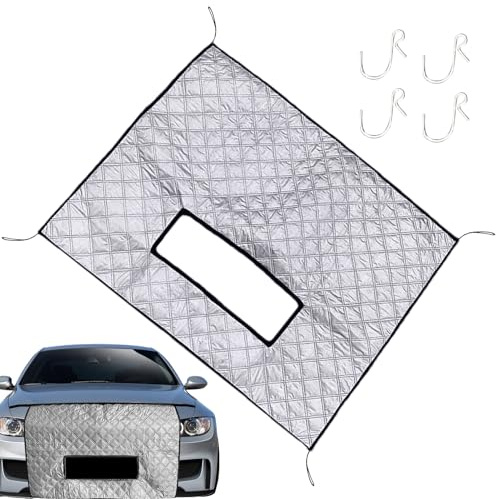 Auto Kühlergrillabdeckung Für Den Winter | Staubdichte Abdeckung Für Auto Front Kühlergrill | Fahrzeug Windschutzscheiben Schutz,Für Wohnmobile Lastkraftwagen Transporter Garagen Outdoor Fahrzeuge SUV